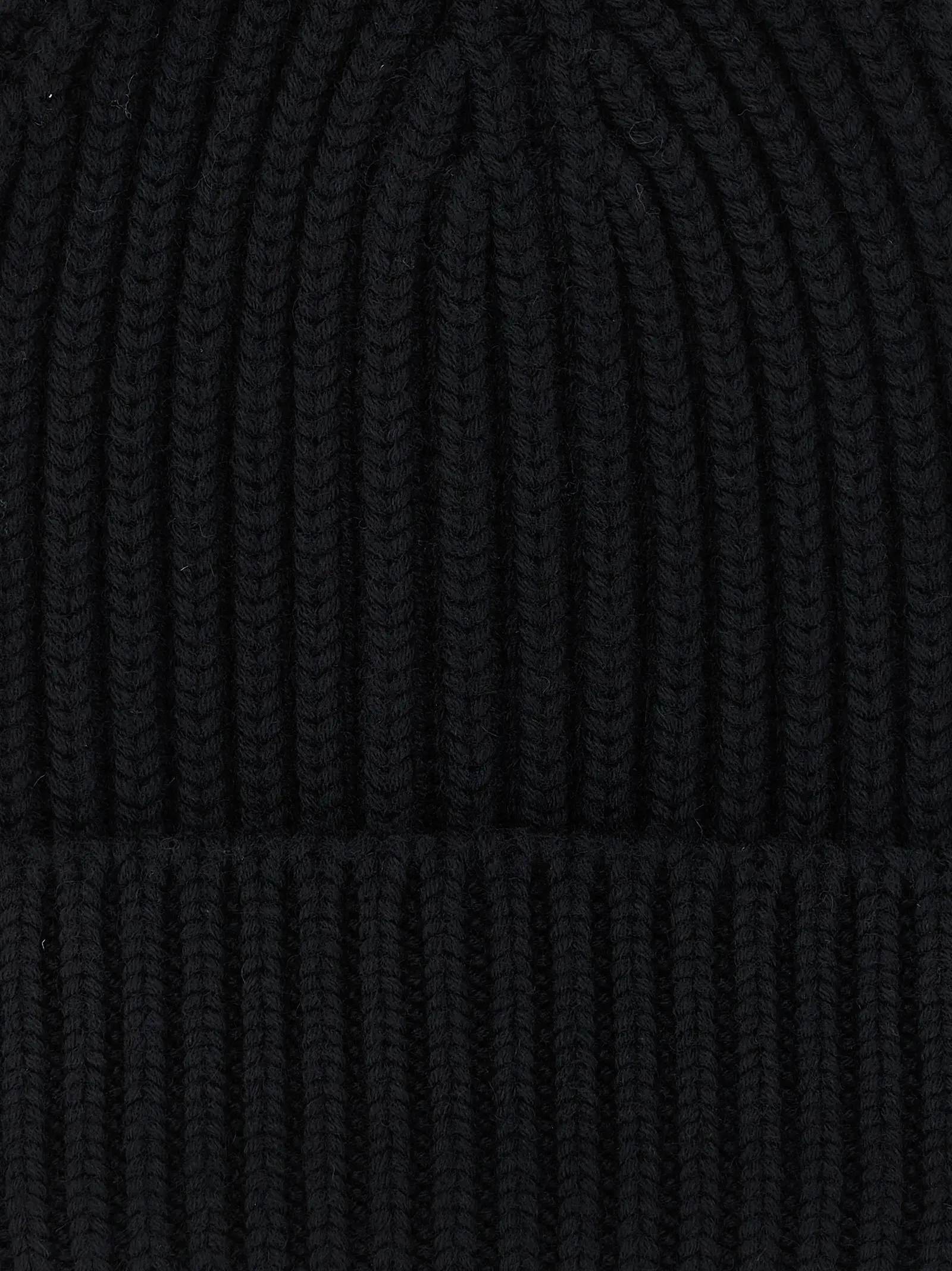 Шапка вовняна Dolce Gabbana Чорна 3 Wool beanie Woman DOLCE & GABBANA Black