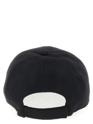 Wool and cashmere hat Man FENDI Black
