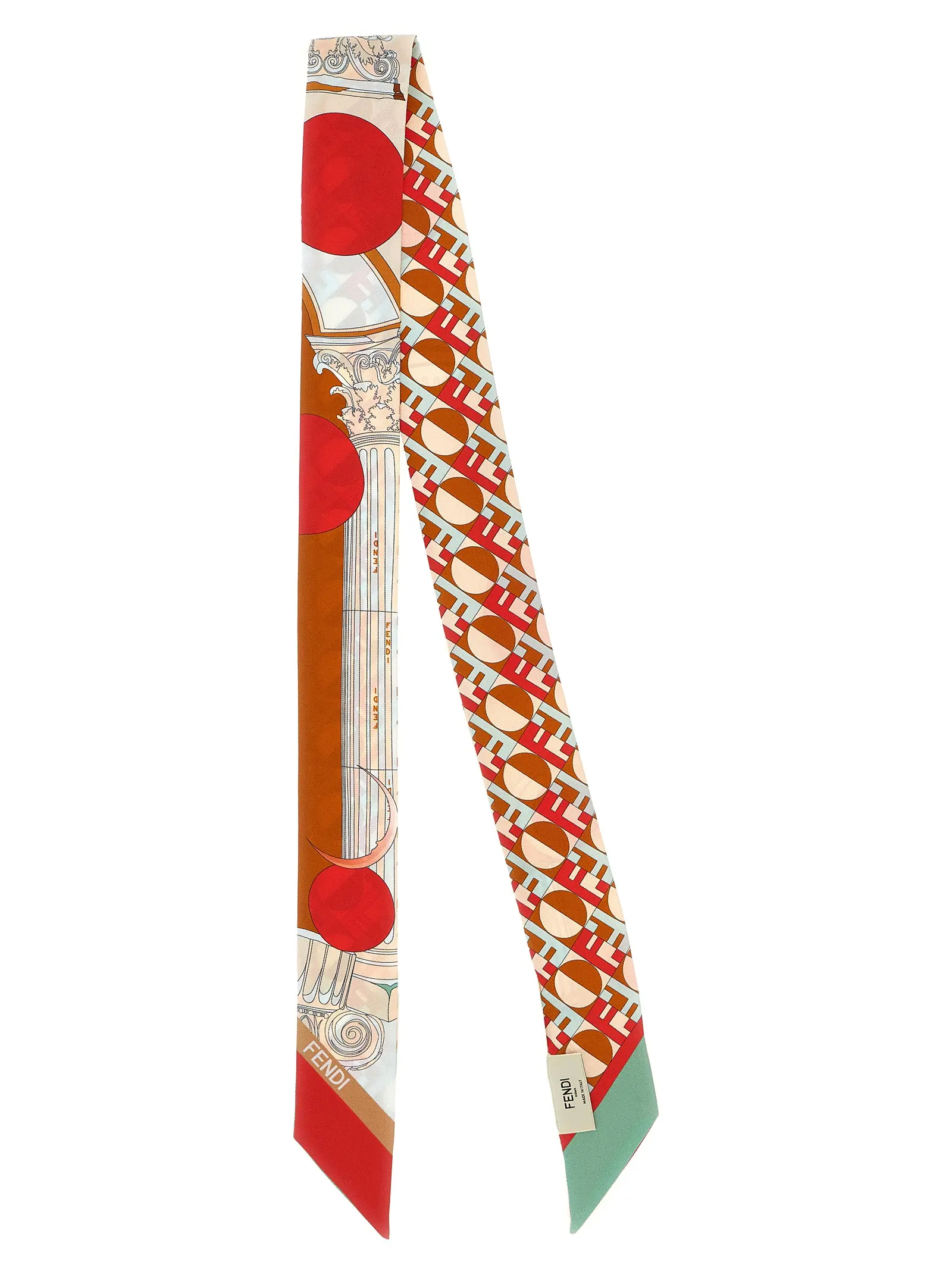 Бандо Fendi Wrappy Double-sided Багатокольорове 1 Double-sided 'Wrappy' bandeau FENDI Multicolor