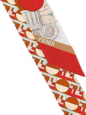Double-sided 'Wrappy' bandeau Woman FENDI Multicolor