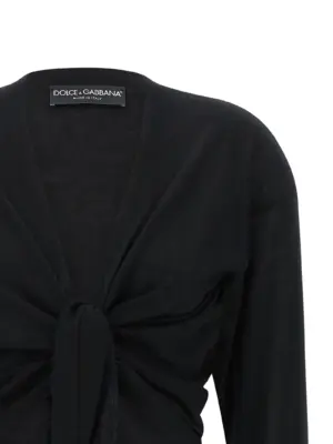 Cashmere cardigan Woman DOLCE & GABBANA Black