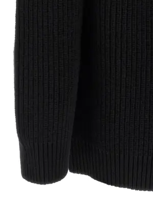 Jewel buttons cardigan 100% virgin wool DOLCE & GABBANA Black