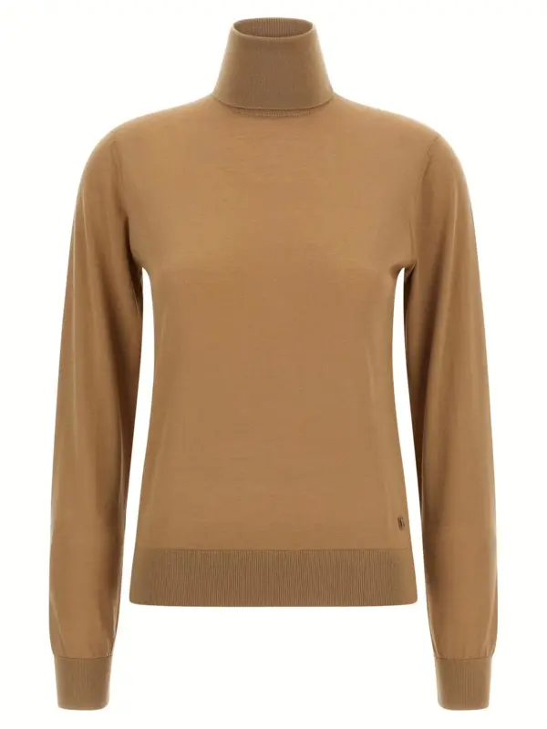 Cashmere turtleneck sweater DOLCE & GABBANA Beige