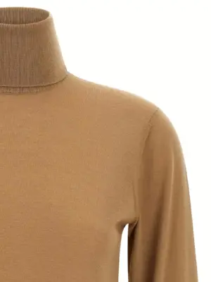 Cashmere turtleneck sweater Woman DOLCE & GABBANA Beige