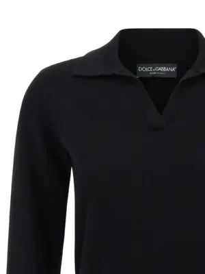 Polo jersey Woman DOLCE & GABBANA Black