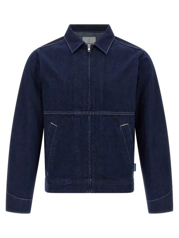 'Japanese Slub' jacket GRAMICCI Blue