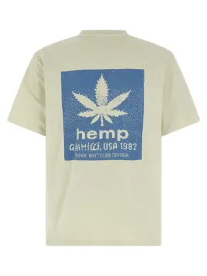 'Hemp' T-shirt G5FUT081NATURALPIGMENT GRAMICCI Beige