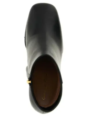 'Harlem' ankle boots 100% calfskin leather (Bos Taurus) GIANVITO ROSSI Black