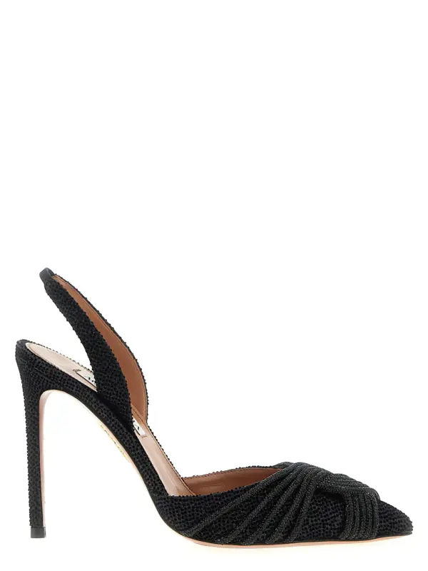 'Gatsby' slingback AQUAZZURA Black