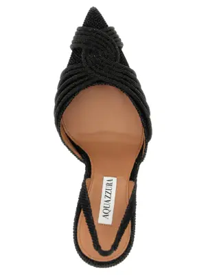 'Gatsby' slingback 98% textile