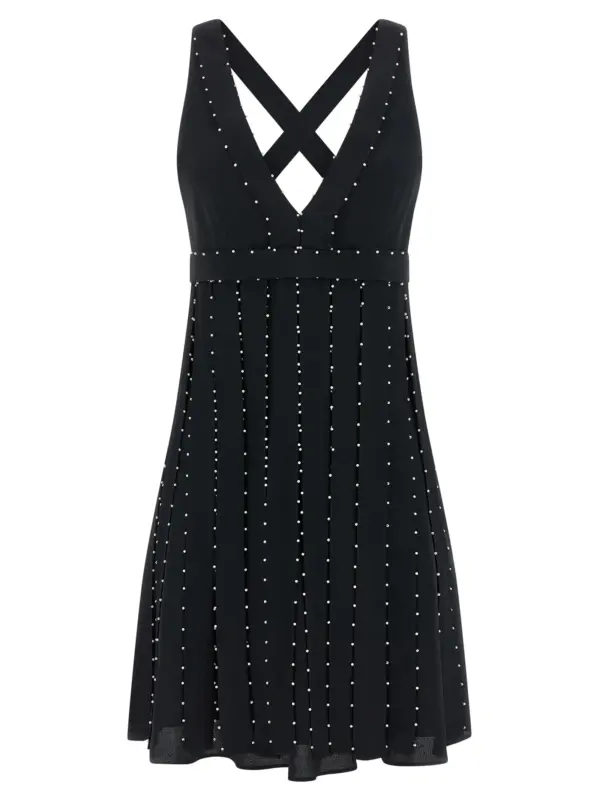 Pearl dress GIOVANNI BEDIN Black