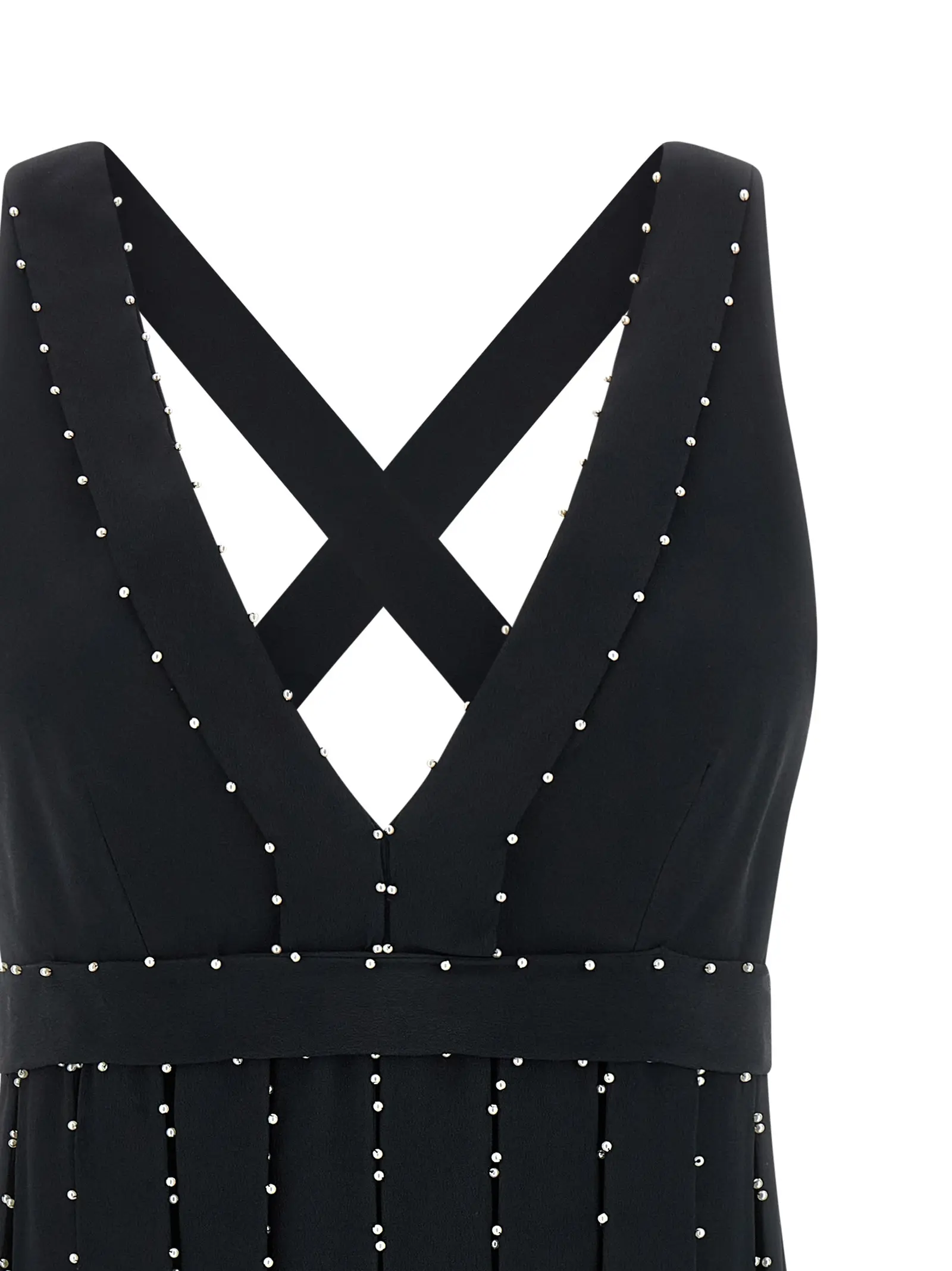 Сукня Giovanni Bedin Pearl Чорна 3 Pearl dress Woman GIOVANNI BEDIN Black