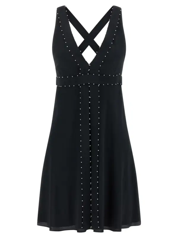 Pearl dress GIOVANNI BEDIN Black