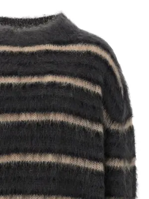 Striped sweater Man MARNI Gray