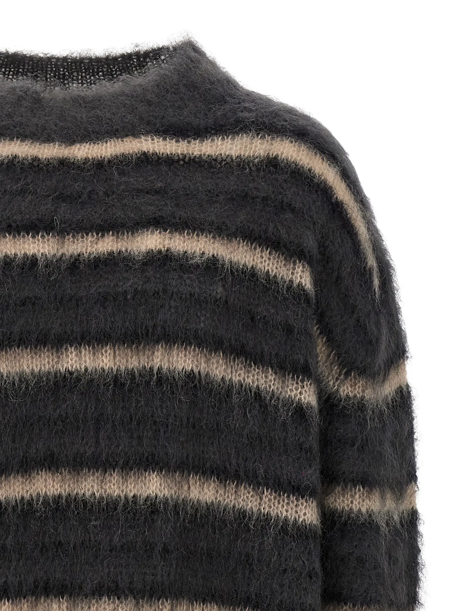 Светр Marni Striped Сірий 3 Striped sweater Man MARNI Gray