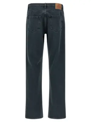 'over-dyed' cotton jeans GEP358S231142DF04OZ PRADA Blue