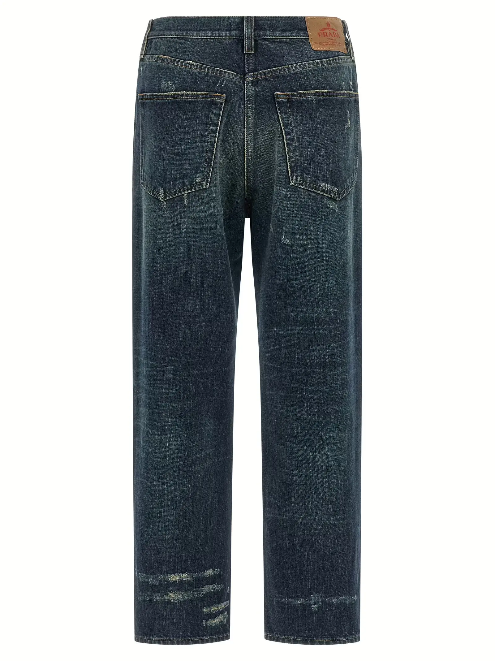 Джинси Distressed Prada Сині 2 Distressed jeans GFP536SOOO1631F0008 PRADA Blue