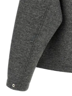 Pannolenci jacket 50% polyester 35% wool 15% acrylic LAMINAR Gray