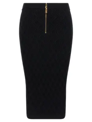 Diamond skirt GK20B56E2110 ELISABETTA FRANCHI Black