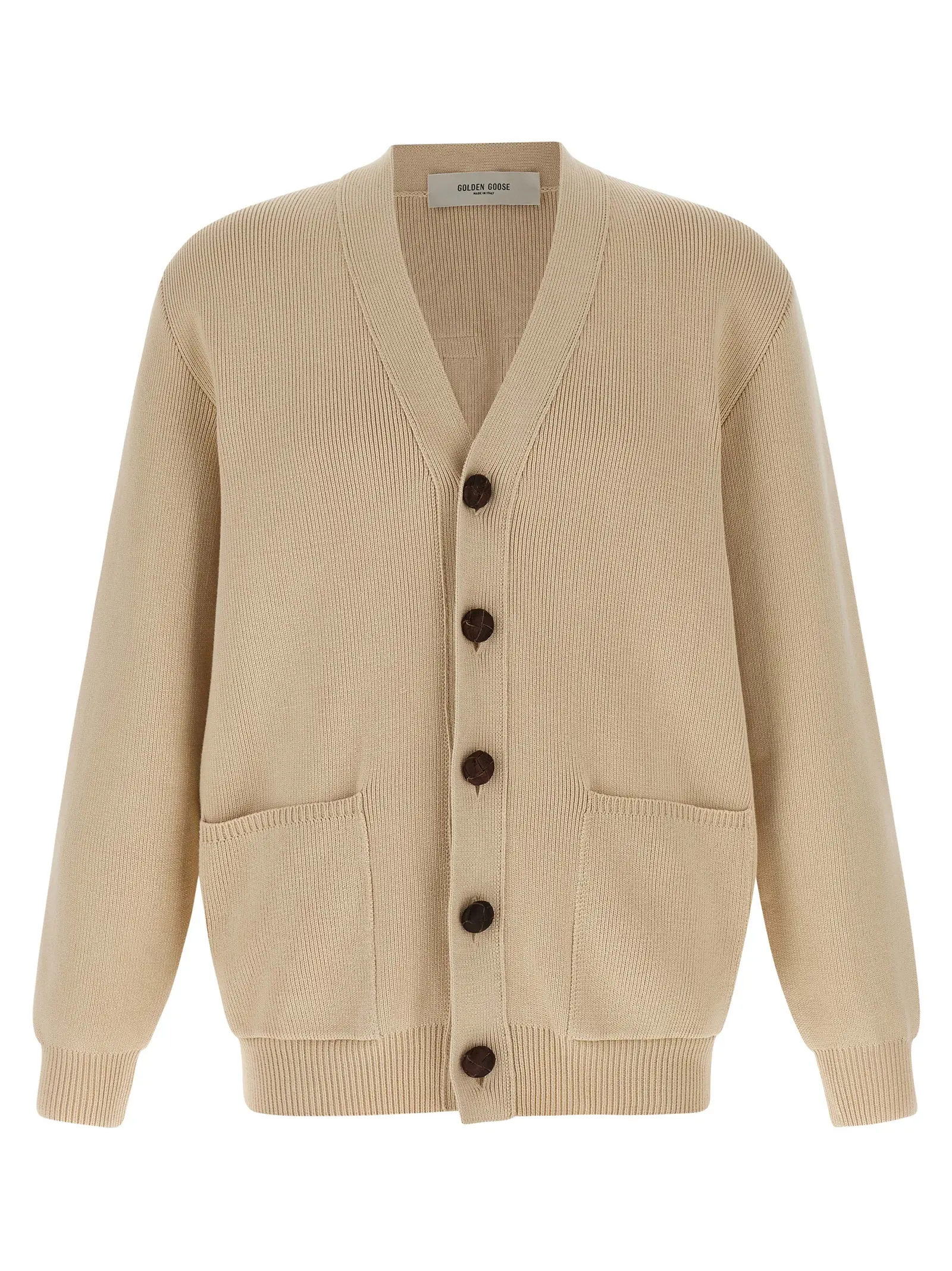 Кардиган Golden Goose Darryl Бежевий 1 'Darryl' cardigan GOLDEN GOOSE Beige