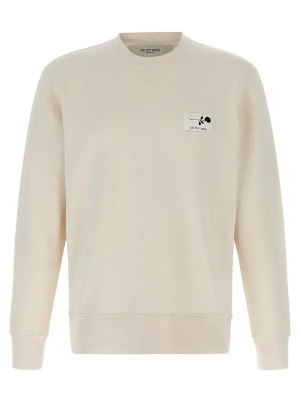 'Archibald' sweatshirt GOLDEN GOOSE Beige