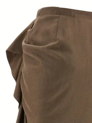 Pinstripe skirt 94% wv