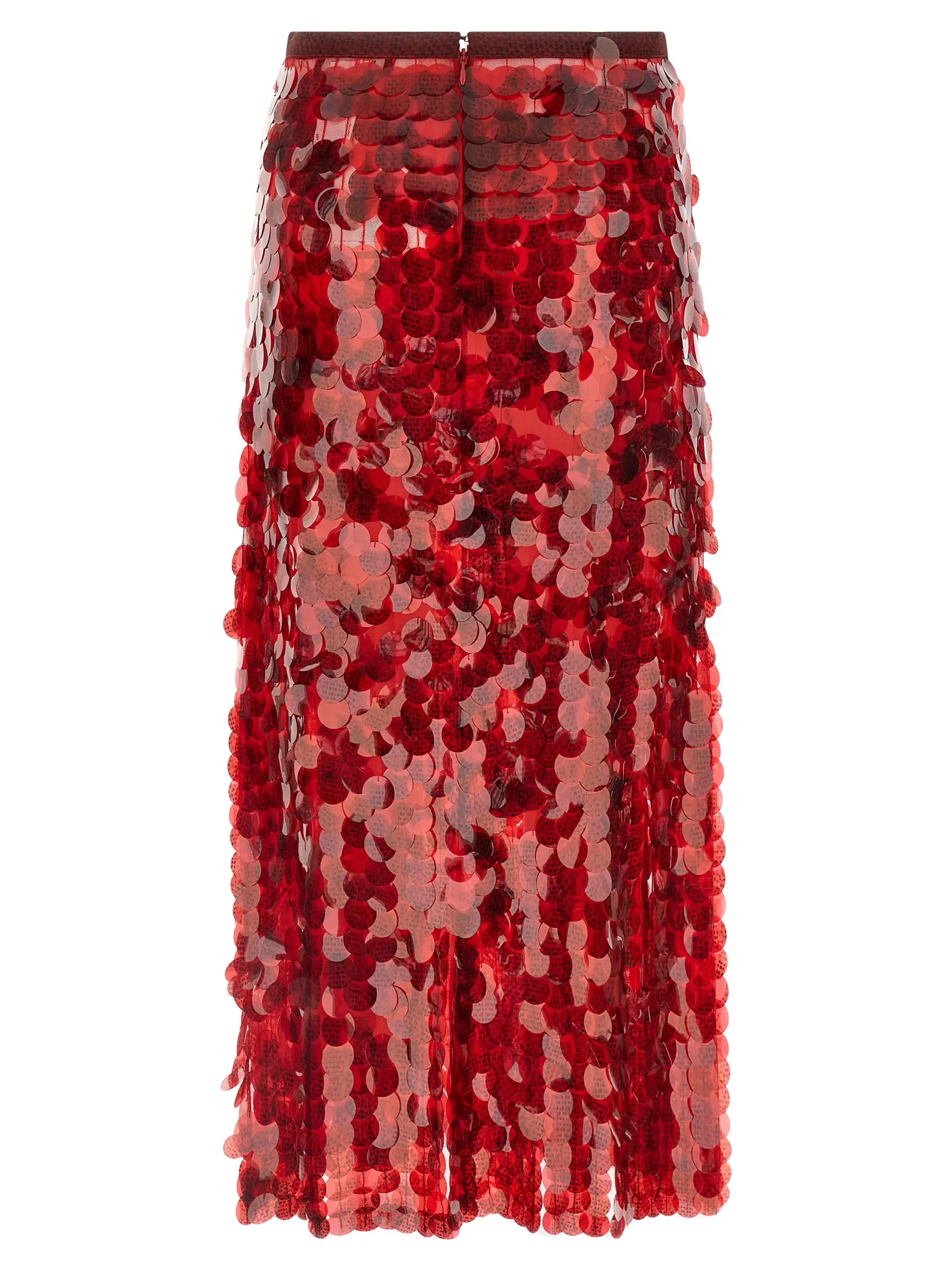 Спідниця Sequin Fabiana Filippi Червона 2 Sequin skirt GND225F826L6383045 FABIANA FILIPPI Red