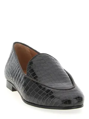 'Guanto' loafers GNNFLAM1CCNCHARCOAL AQUAZZURA Black