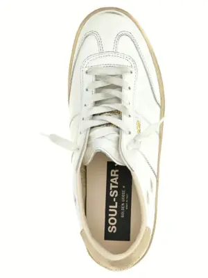 'Soul Star' sneakers 100% cow leather (Bos Taurus) GOLDEN GOOSE White