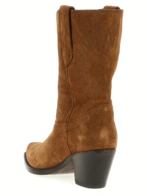 'Wish Star' boots Woman GOLDEN GOOSE Brown