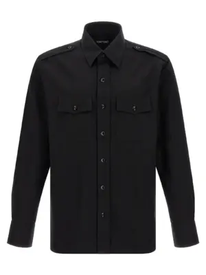 'Military' shirt TOM FORD Black