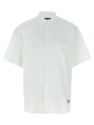 Logo embroidery shirt COMME DES GARҪONS HOMME White