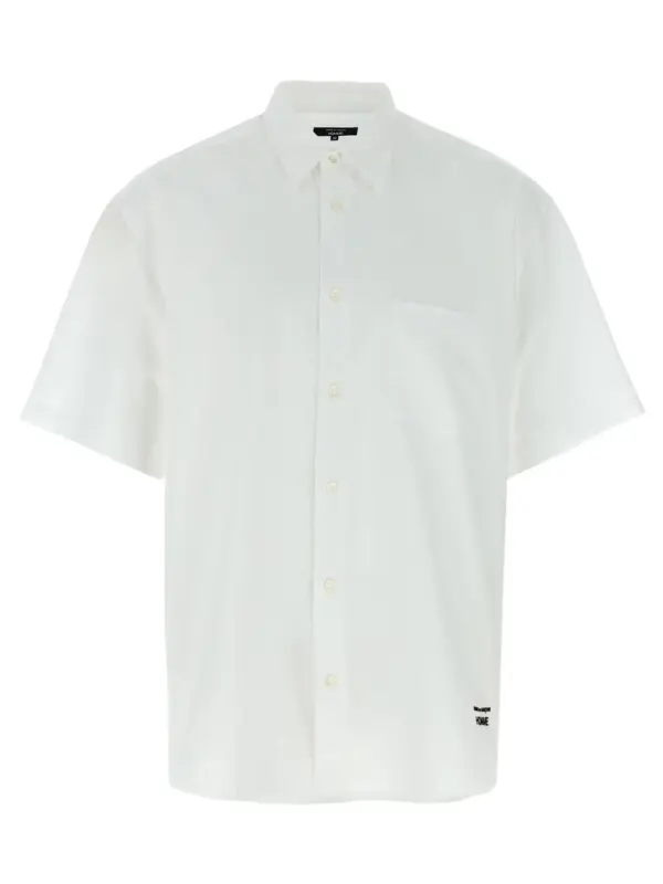 Logo embroidery shirt COMME DES GARҪONS HOMME White