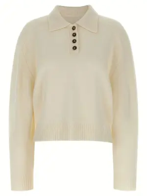 'Homere' sweater LOULOU DE SAISON White