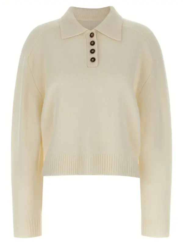 'Homere' sweater LOULOU DE SAISON White