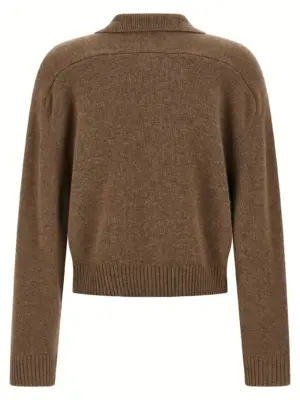'Homere' sweater HOMERELDSTAUPEMELANGE LOULOU DE SAISON Brown