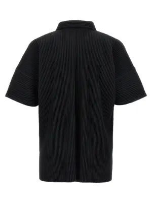 'Mc April' shirt HP58JJ07215 HOMME PLISSE' ISSEY MIYAKE Black