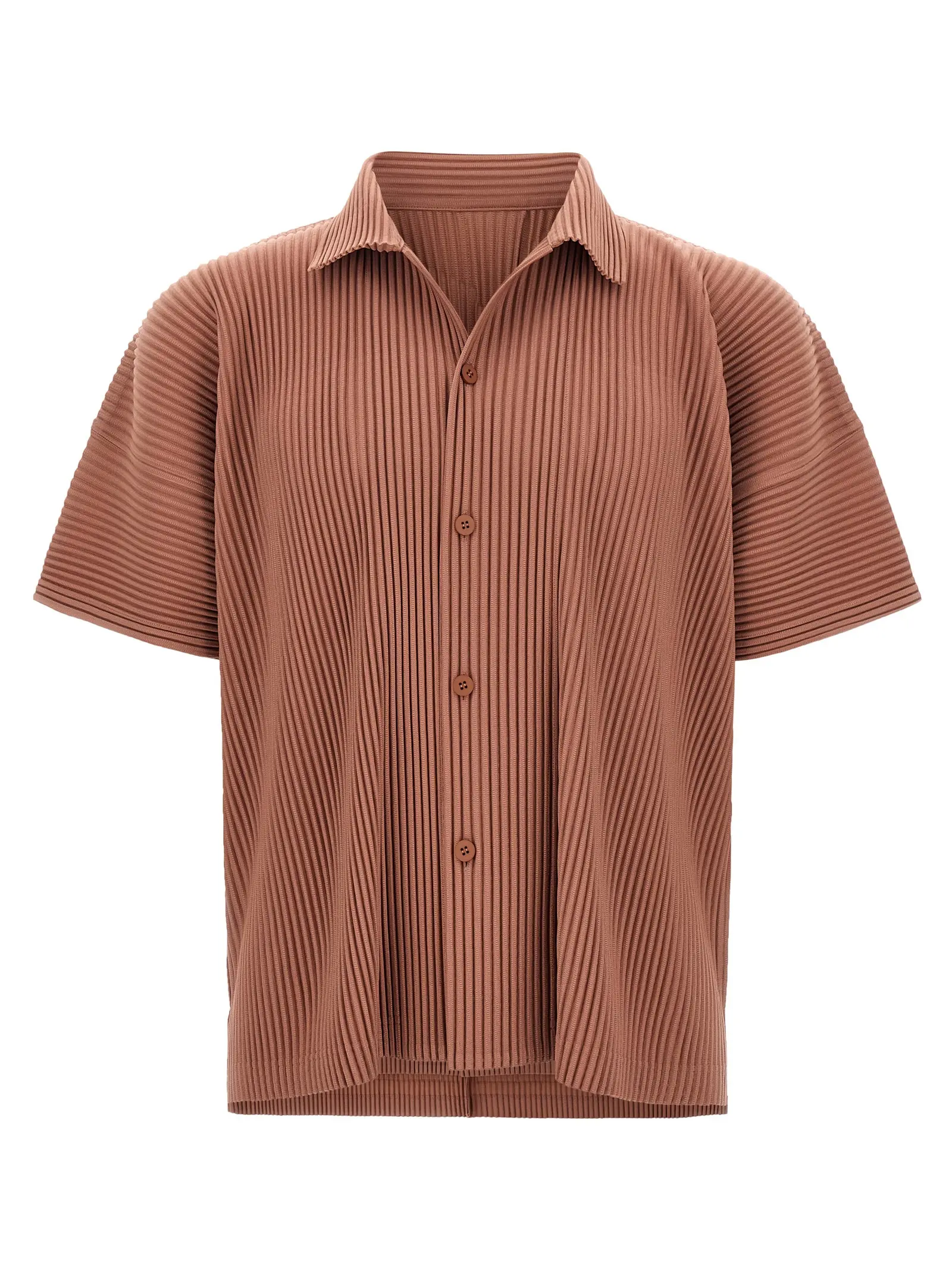 Сорочка Homme Plisse' Issey Miyake Monthly Colors: July Коричнева 1 'Monthly Colors: July' shirt HOMME PLISSE' ISSEY MIYAKE Brown