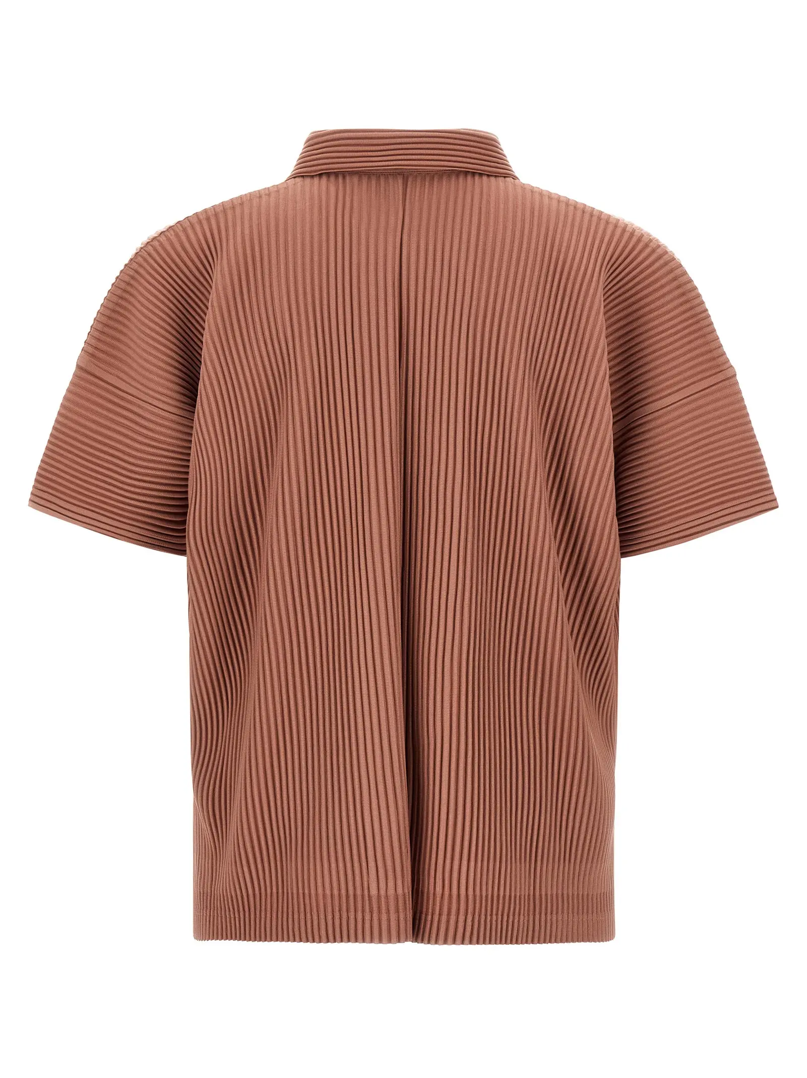 Сорочка Homme Plisse' Issey Miyake Monthly Colors: July Коричнева 2 'Monthly Colors: July' shirt HP58JJ07226 HOMME PLISSE' ISSEY MIYAKE Brown