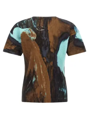 'Agate' top HP58JK20644 HOMME PLISSE' ISSEY MIYAKE Brown