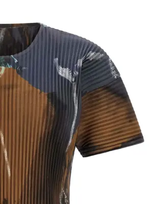 'Agate' top Man HOMME PLISSE' ISSEY MIYAKE Brown