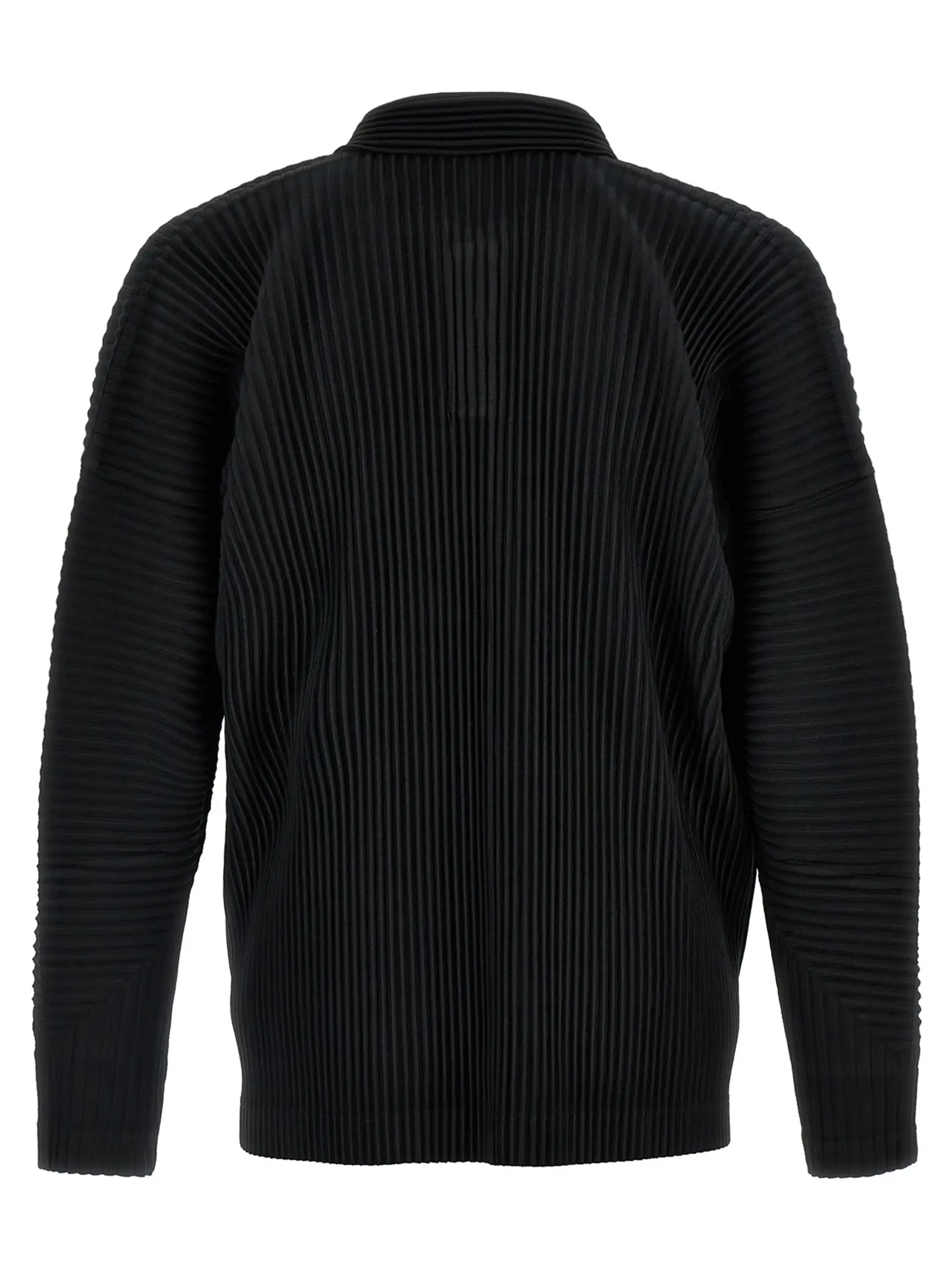 Поло Homme Plisse' Issey Miyake Monthly Colors: August Чорне 2 'Monthly Colors: August' polo shirt HP58JM08215 HOMME PLISSE' ISSEY MIYAKE Black