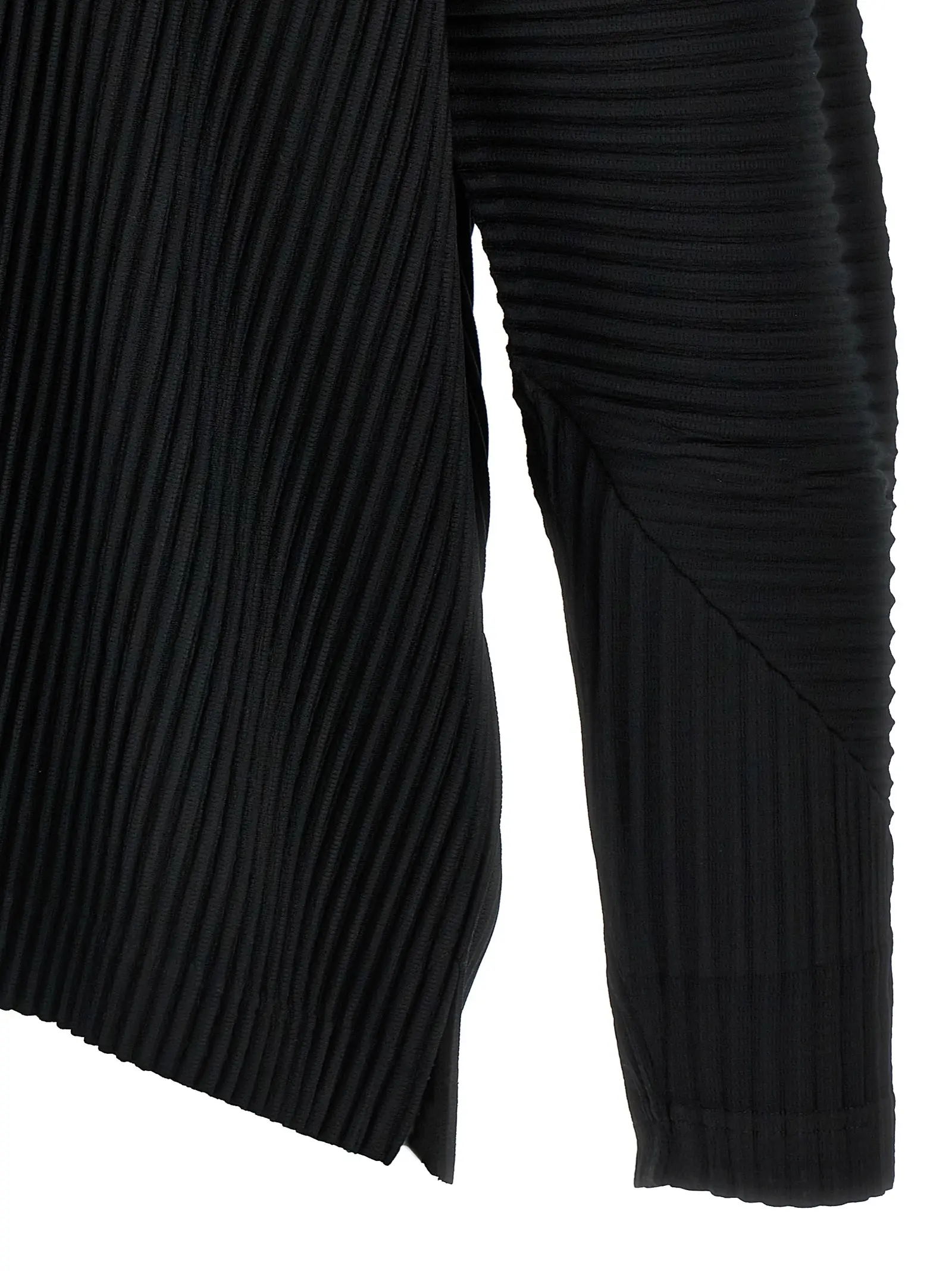 Поло Homme Plisse' Issey Miyake Monthly Colors: August Чорне 4 'Monthly Colors: August' polo shirt 100% polyester HOMME PLISSE' ISSEY MIYAKE Black