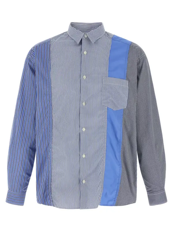 Patchwork shirt COMME DES GARҪONS HOMME Blue