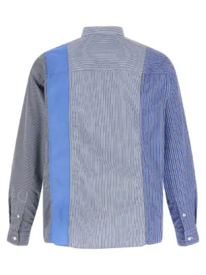Patchwork shirt HPB0021 COMME DES GARҪONS HOMME Blue
