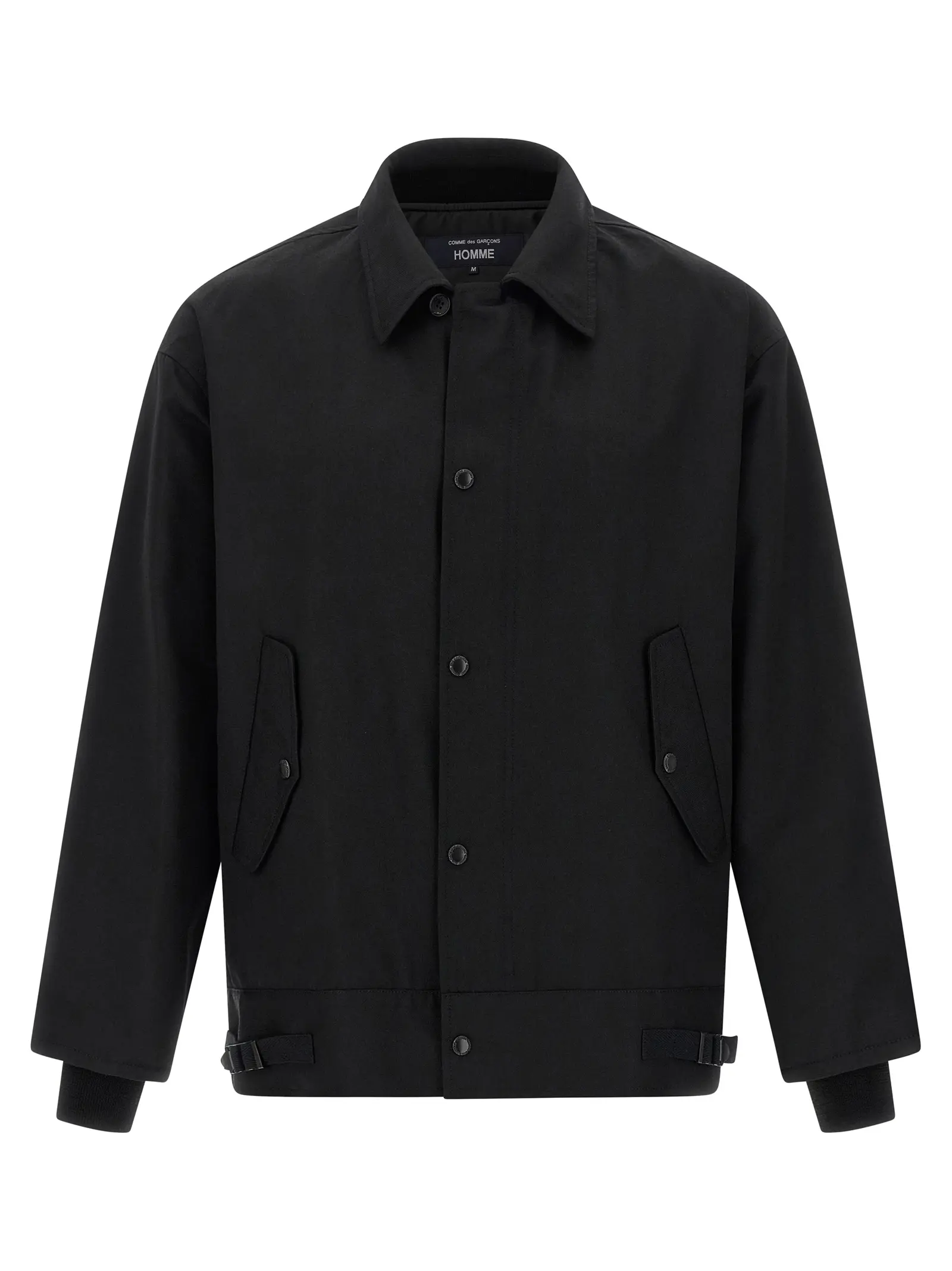 Сорочка Comme Des Garçons Homme Wool overshirt Чорна 1 Wool overshirt COMME DES GARҪONS HOMME Black
