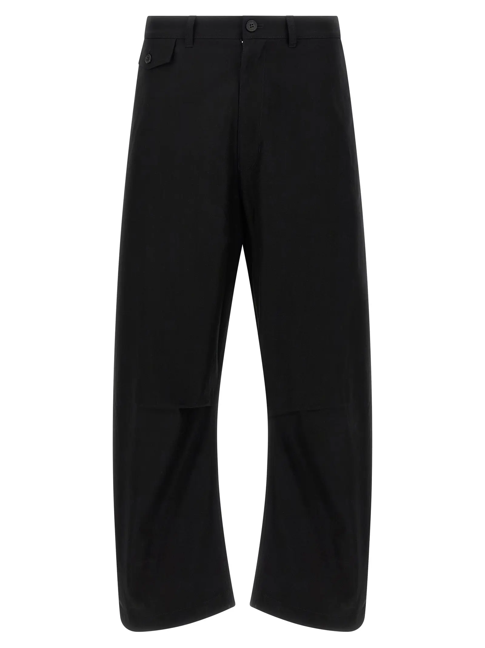 Штани Comme Des Garçons Homme Curved leg Чорні 1 Curved leg pants COMME DES GARҪONS HOMME Black