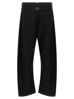 Curved leg pants HPP0041 COMME DES GARҪONS HOMME Black