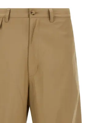 Curved leg pants Man COMME DES GARҪONS HOMME Beige