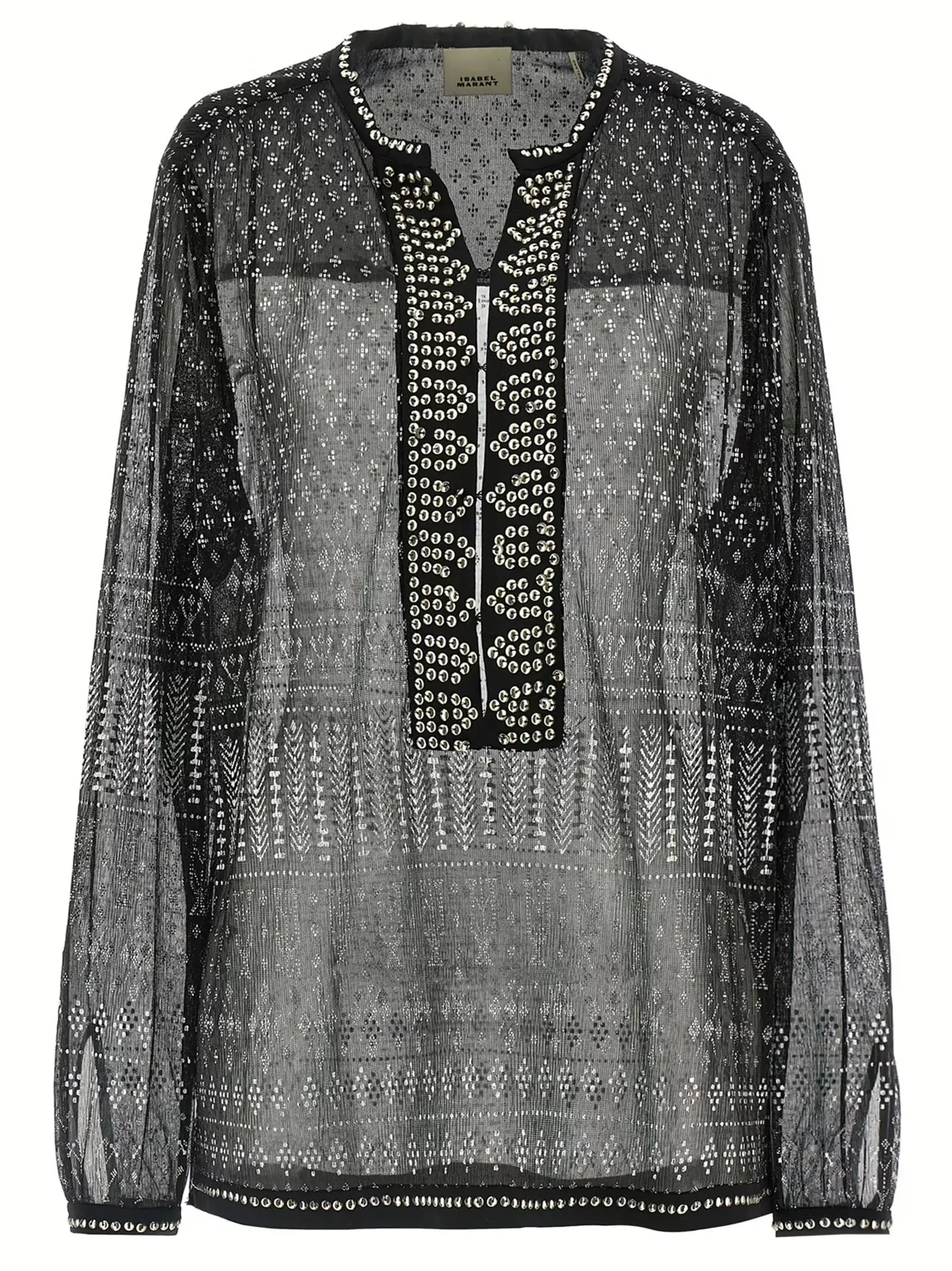 Блуза Nickie Isabel Marant Чорна 1 'Nickie' blouse ISABEL MARANT Black